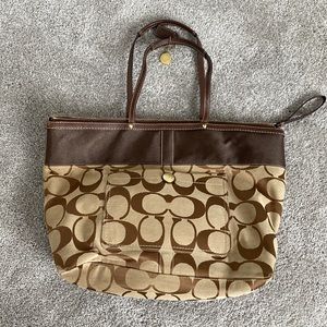 Large Coach Tote